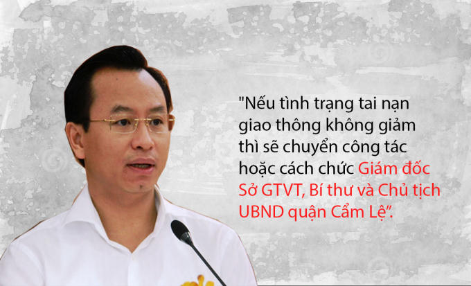 Ngày 7/3/2016, ông Xuân Anh điện thoại cho một số lãnh đạo, nói: "Nếu tình trạng tai nạn giao thông không giảm thì sẽ chuyển công tác hoặc cách chức Giám đốc Sở GTVT, Bí thư và Chủ tịch UBND quận Cẩm Lệ”.