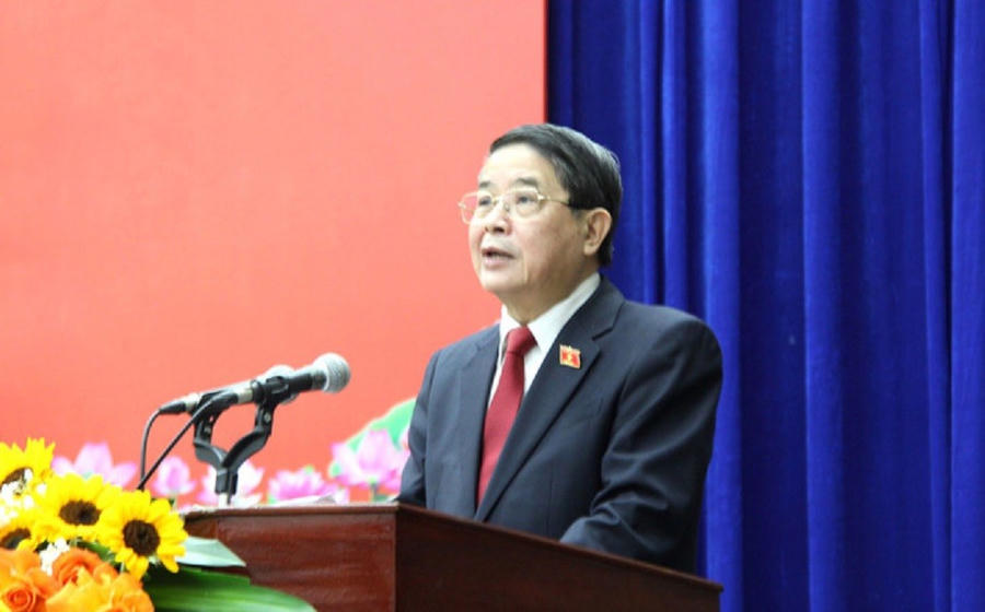 Phó Chủ tịch Quốc hội Nguyễn Đức Hải phát biểu tại kỳ họp. (Ảnh: Công Huy).