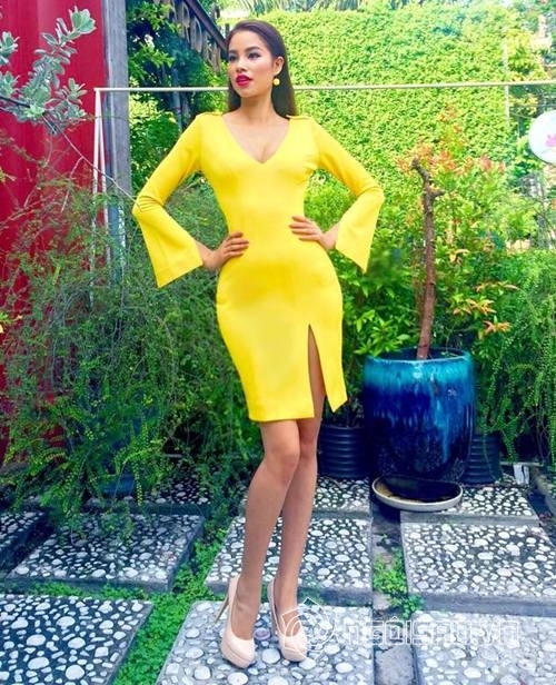 Một số hình ảnh của Hoa hậu Phạm Hương hồi bắt đầu tạo dựng tên tuổi trên đấu trường nhan sắc