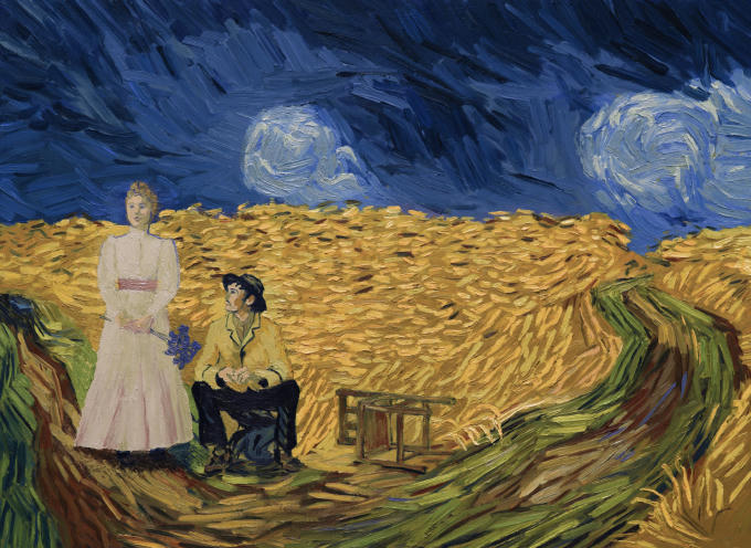 Loving Vincent: Phim hoạt hình đầu tiên trên thế giới làm từ 65 nghìn bức tranh sơn dầu trên vải