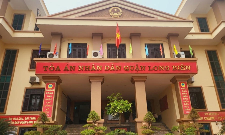 Toàn án quận Long Biên (Ảnh minh họa)