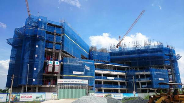 Bệnh viện Hoa Lâm là một trong nhiều dự án lớn mà Hoà Bình làm tổng thầu.