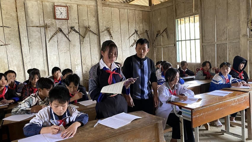 Thực trạng thiếu giáo viên thực tế đang diễn ra tại Yên Bái, nhất là các huyện vùng cao. (Ảnh: LĐ).