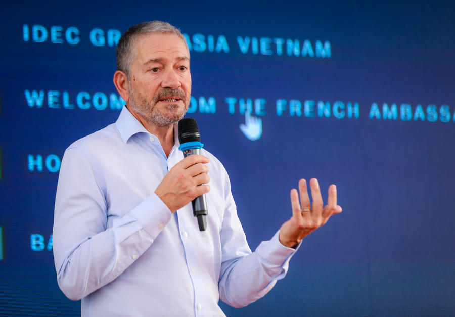 Ông Patrice LAFARGUE - Chủ tịch kiêm Nhà sáng lập tập đoàn IDEC chia sẻ về dự án Horizon Park.