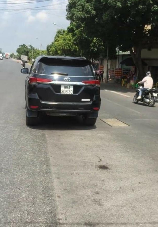 Xe ô tô đối tượng Sướng dùng khi xảy ra mâu thuẫn