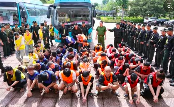 Nhóm đối tượng liên quan đến vụ án bị bắt giữ.
