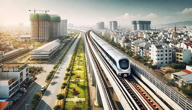 TP.HCM đề xuất Trung ương bố trí 3,4 tỉ USD làm đường sắt Thủ Thiêm - Long Thành (Ảnh minh họa).