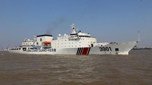 Tàu Hải cảnh 3901 của Trung Quốc tại Biển Đông (Ảnh: Military.cn)