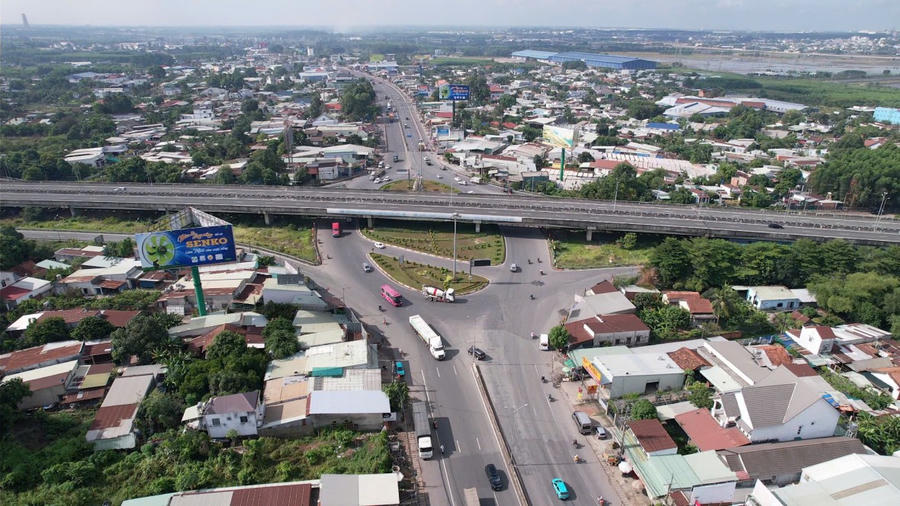 QL51 và cao tốc TP.HCM - Long Thành - Dầu Giây là trục huyết mạch kết nối TP.HCM với sân bay Long Thành.