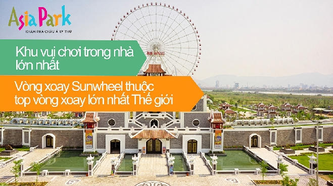 Sun Wheel "tầm nhìn Đà Nẵng" hiện là vòng xoay lớn nhất Việt Nam