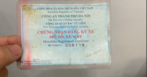 Hồ sơ xin cấp lại chứng nhận đăng ký xe, biển số xe từ ngày 1/1/2025.