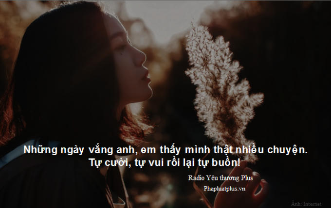 Dù sao thì, những ngày này em vẫn tiếp tục vắng anh. Sẽ vẫn tiếp tục công việc, vẫn tiếp tục tìm anh trong biển người rộng lớn. Dù sao thì chúng ta vẫn phải tìm nhau mà. (Ảnh: Internet)