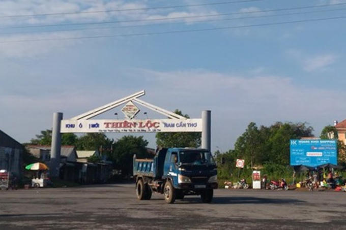 Dự án khu dân cư Thiên Lộc.