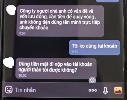 Hình ảnh đối tượng giả mạo lãnh đạo cơ quan nhà nước để nhắn tin lừa đảo qua zalo. Ảnh: Công an Ninh Bình