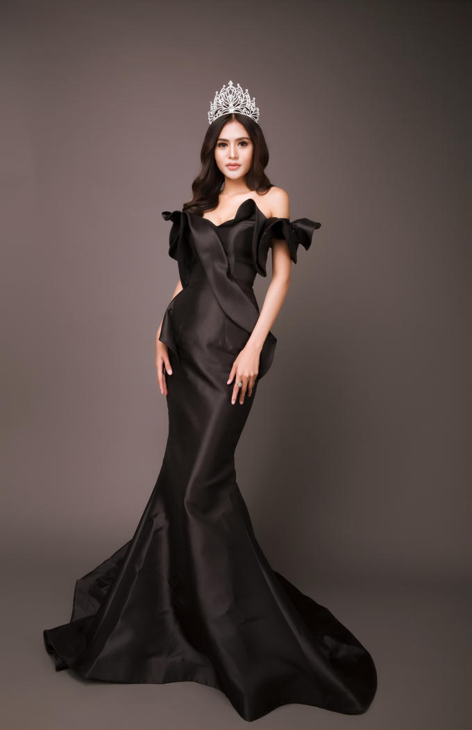 Dy Khả H&acirc;n vượt qua &aacute;p lực bệnh tật tại Hoa hậu Việt Nam Thế giới 2018