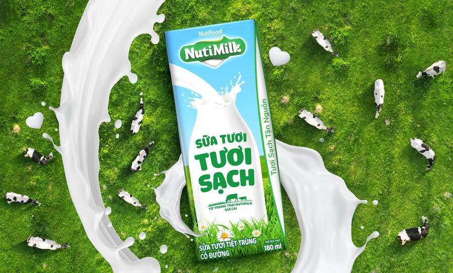 Sữa Tươi Tươi Sạch NutiMilk