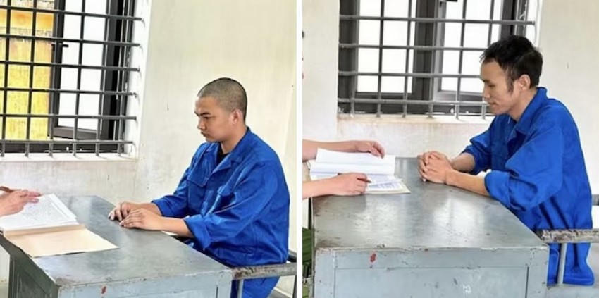 Đối tượng Nguyễn Quang Mạnh và Trần Ngọc Bình.