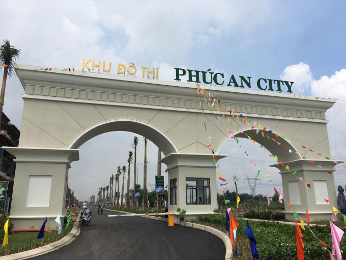 Phúc An City một trong những dự án của Trần Anh tại Long An.