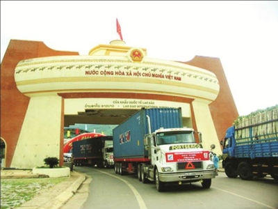 Xuất nhập khẩu qua biên giới giữa Việt Nam với Làochỉ đạt khoảng hơn 1 tỷ USD