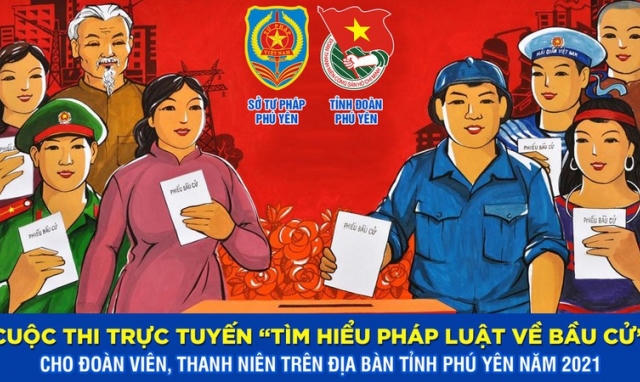 Phú Yên tổ chức cuộc thi trực tuyến “Tìm hiểu pháp luật về bầu cử”