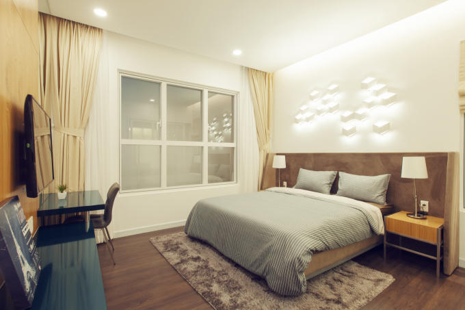 Căn hộ 3 ph&ograve;ng ngủ hướng s&ocirc;ng với thiết kế hiện đại ở Đ&ocirc;ng S&agrave;i G&ograve;n