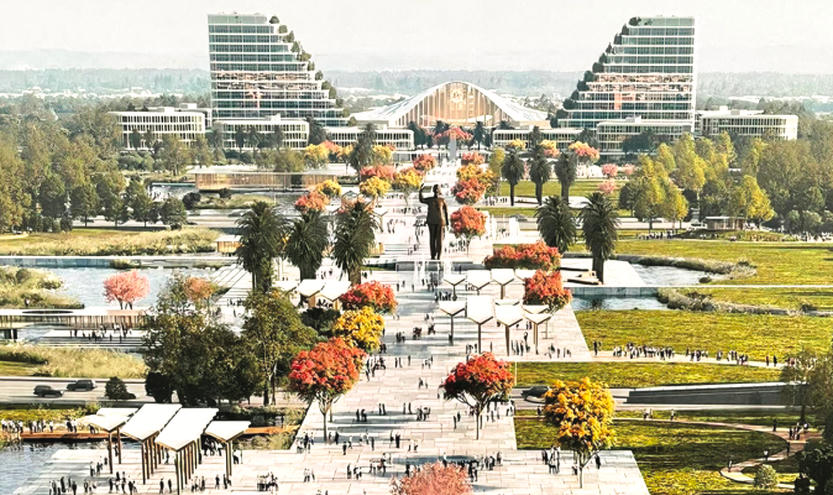 Khu Trung tâm hành chính mới của Hải Phòng (thuộc TP Thủy Nguyên) trong tương lai.