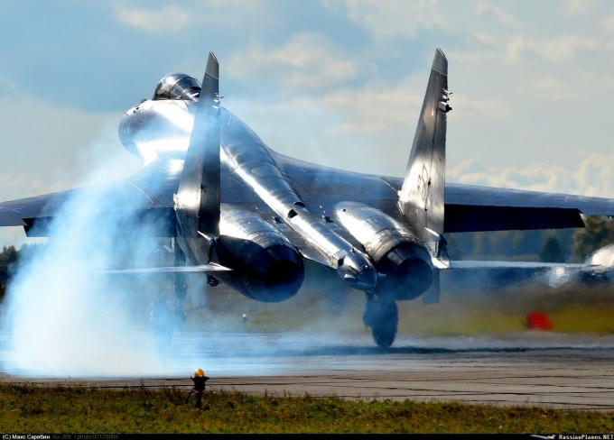 Máy bay chiến đấu đa năng Su-35 của Nga (Ảnh: Topwar.ru)