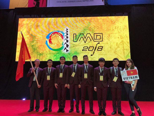Cả 6 học sinh Việt Nam tham dự Olympic Toán học quốc tế lần thứ 59 đều đoạt giải.
