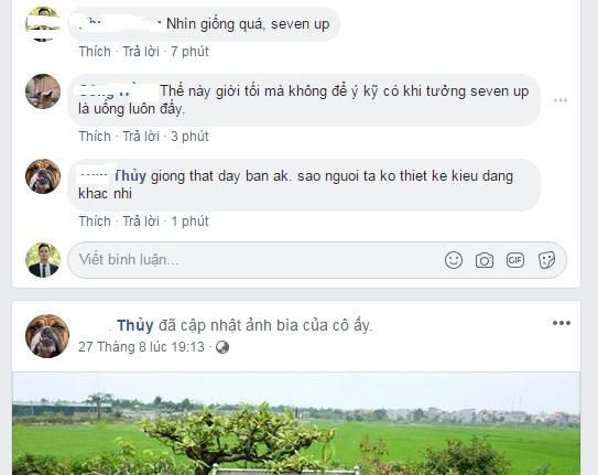 Mốt số bình luận của các tài khoản Facebook về sự việc.