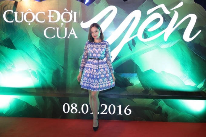 Nữ diễn viên xinh đẹp Lan Hương.