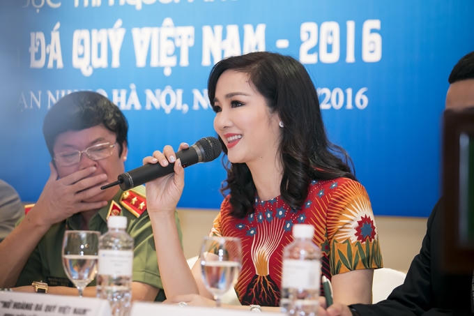 Hoa hậu Đền Hùng Giáng My làm đại sứ cuộc thi Người mẫu – Nữ hoàng Đá quý Việt Nam 2016