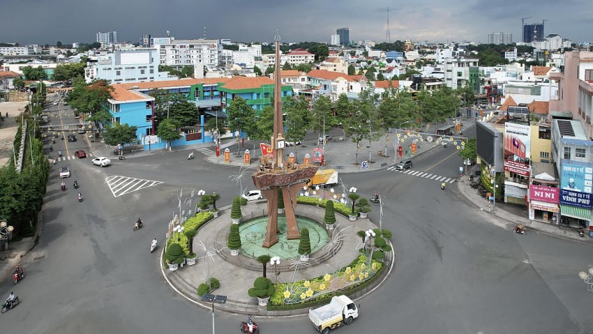 Giá đất tại thành phố Thủ Dầu Một hiện đang cao nhất tỉnh Bình Dương.
