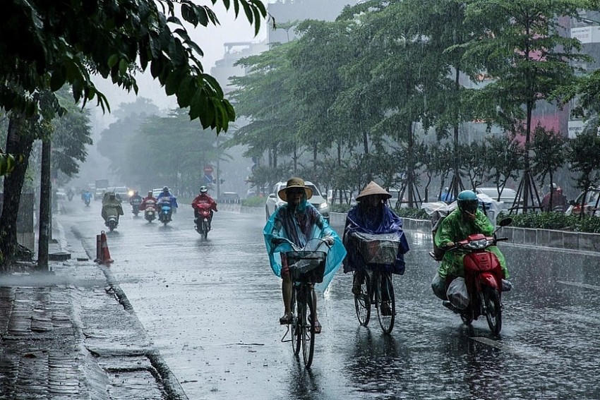 Không khí lạnh, kèm mưa bao trùm khu vực Bắc Bộ. Hình ảnh mang tính chất minh hoạ