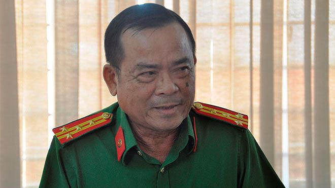 Đại tá Phạm Hữu Châu, phó giám đốc Công an tỉnh Long An. Ảnh Văn Minh