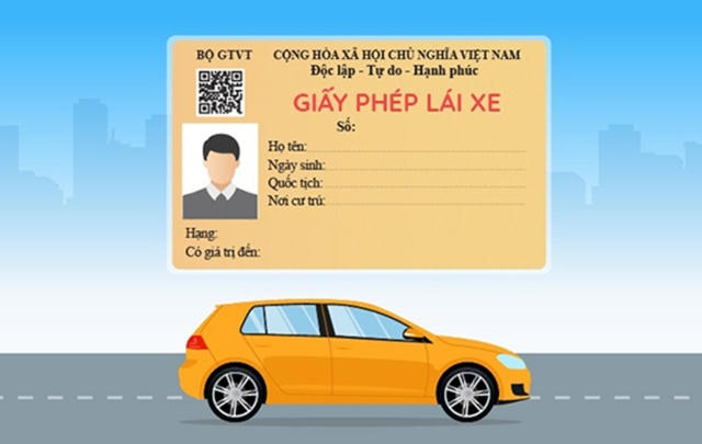 Thí điểm cấp đổi giấy phép lái xe trực tuyến,