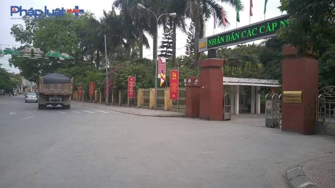 Trụ sở UBND huyện Thường Tín.