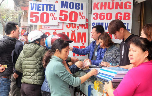Từ 1/3, dừng khuyến mãi 50% thẻ cào với thuê bao trả trước