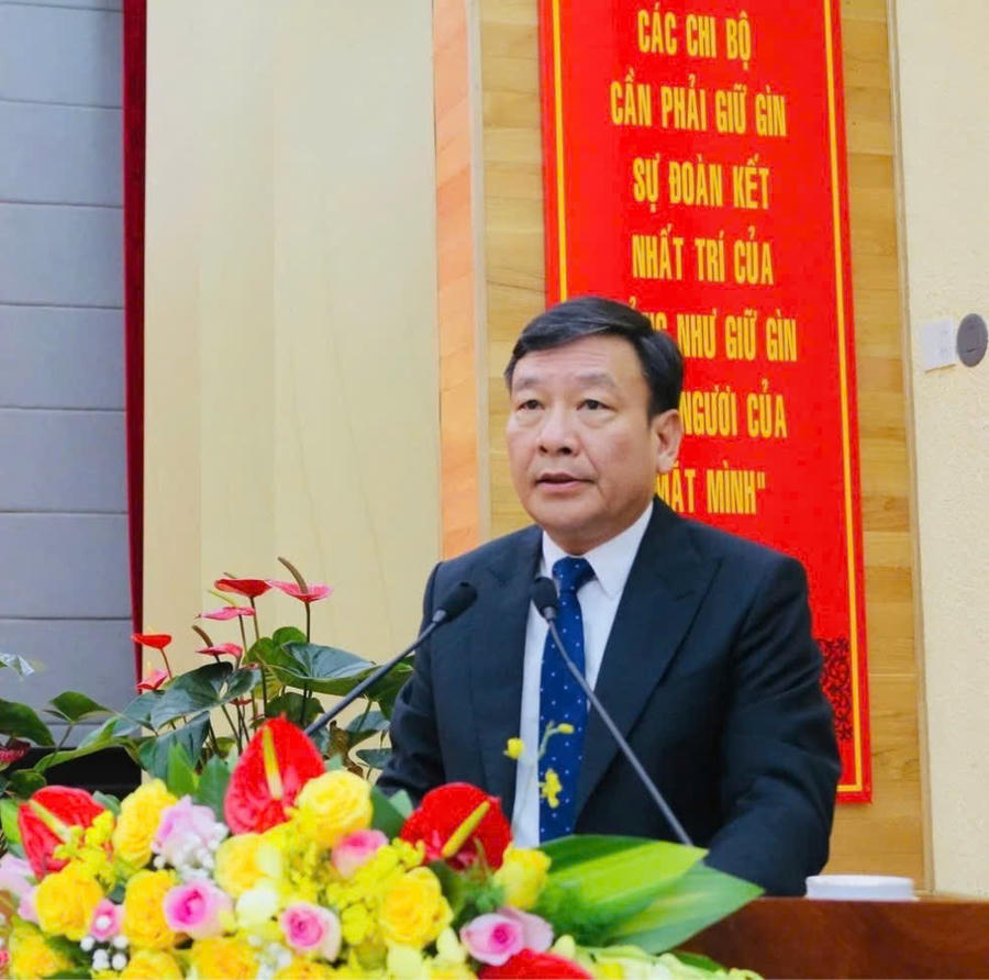 Ông Bùi Thắng - Trưởng Ban Tuyên giáo Tỉnh uỷ Lâm Đồng được chuẩn y làm Phó Bí thư Tỉnh uỷ Lâm Đồng. Ảnh: Báo Lâm Đồng