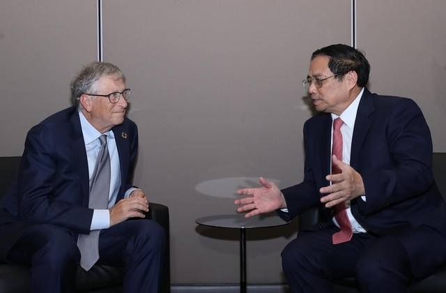 Thủ tướng mời tỷ phú Bill Gates tham gia tư vấn chiến lược