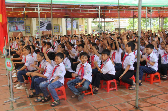 Nam Đàn (Nghệ An): Trường THCS Kim Liên tổ chức hoạt động truyền thông về bình đẳng giới trong nhà trường