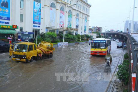 Bắc Bộ tiếp tục có mưa giông trong những ngày tới. Ảnh: minh họa/ Ảnh: Huy Hùng/TTXVN