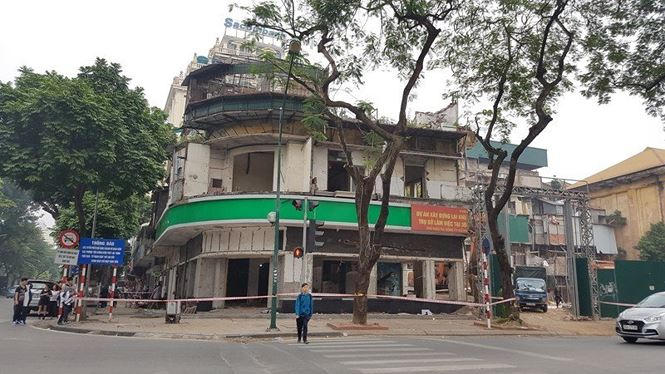 Khu tập thể 30A Lý Thường Kiệt trước khi nhường chỗ cho khu chung cư cao cấp T-Place với giá bán từ 25 tỷ đồng/căn.