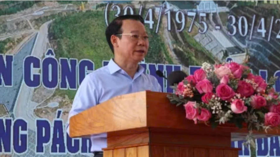 Bộ trưởng Bộ Nông nghiệp và Môi trường Đỗ Đức Duy phát biểu tại buổi lễ. Ảnh: V.T