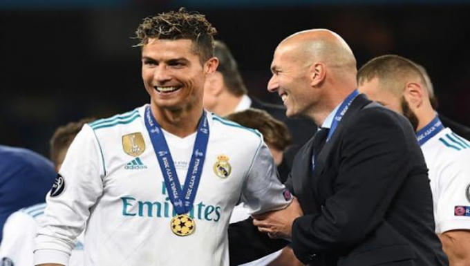 Ronaldo và Zidane đã có những khoảng thời gian tuyệt đẹp ở Real.