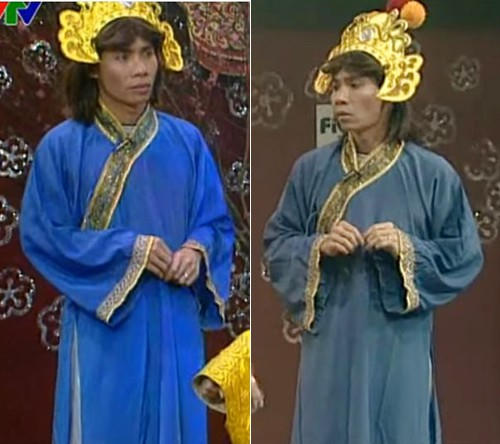 Cô Đẩu của Táo Quân 2004 - 2005 đã bắt đầu có sự lột xác.