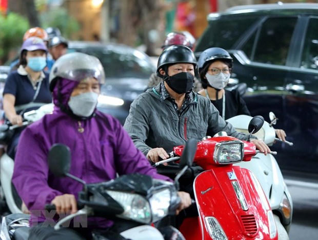 Bắc Bộ trời lạnh về đêm và sáng sớm. (Ảnh: An Đăng/TTXVN)