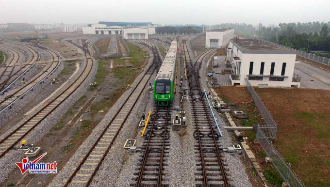 Tàu Cát Linh - Hà Đông chạy với vận tốc trung bình 35 km/h, tốc độ tối đa 80 km/h