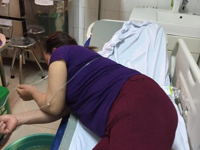 Cả ba nạn nhân kịp thời được cấp cứu sau khi ngộ độc cá nóc.