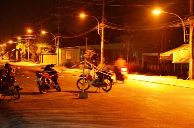 Hiện trường vụ việc.