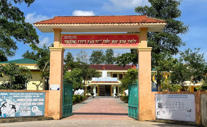 Trường PTDT bán trú Tiểu học Kim Thủy.